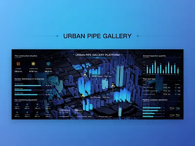 智慧城市 illustration typography