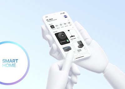 SmartHome App android app app design design figma iphone mobile app smarthome ui ux