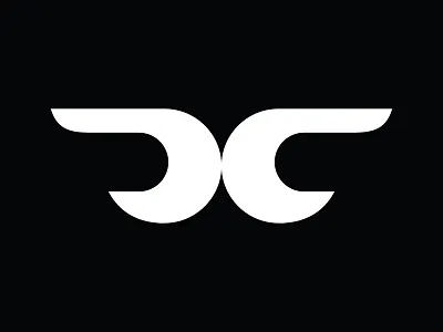 Letter H Or X Wing Logo h letters move quick speed transport travel wings