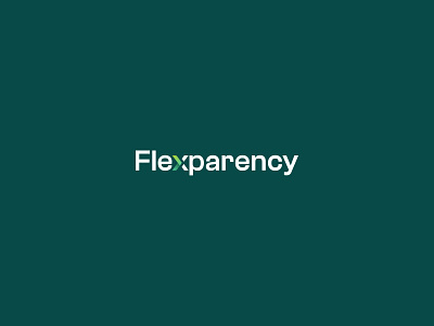Flexparency branding: Logo brand identity branding flexparency gradient graphic design green logo logo designer logo icon