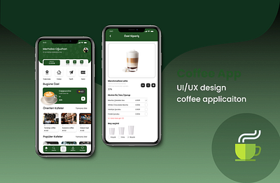 Coffe App 3d animation branding design graphic design illustration logo motion graphics ui vector