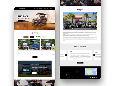 Bayside website revamp design ui web webdesign website