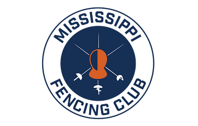 Mississippi Fencing Club - logo design athletics branding design graphic design logo sports vector