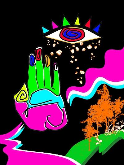 Primitive app design graphic design illustration