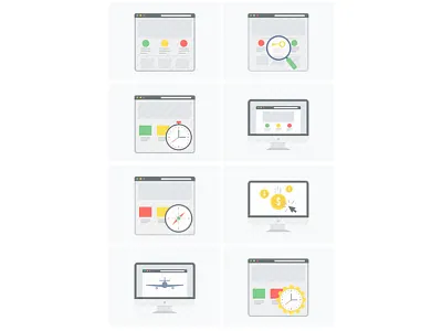 Web layout Special icon pack design development icons set illustration logo ui ux vector web website