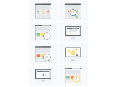 Web layout Special icon pack design development icons set illustration logo ui ux vector web website