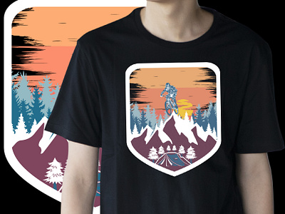 Best Hiking T Shirts designs, themes, templates and downloadable graphic  elements on Dribbble