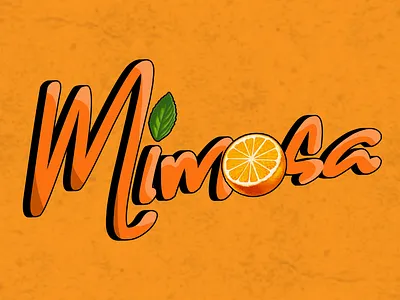 Mimosa branding logo design