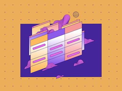 PI Planning Template Cover charts crm design icons illustration list objects pi planning planning sketch template cover threads