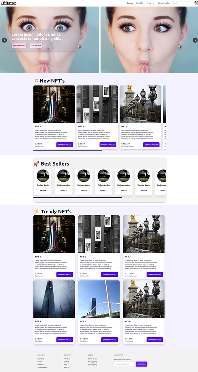 NFT Minting Project Frontend metaverse nextjs nft token
