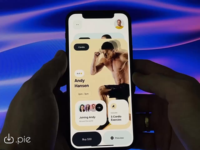 Sports App UI, Prototype activity application challenge coach daily exercise exercise fitness gym health minimal mobile mobile app personal trainer prototype record sports track training workout yoga