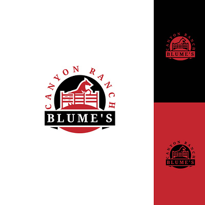 Canyon Ranch Blume's Logo branding custom logo design design logo graphics design logo logo creator logo maker versatile