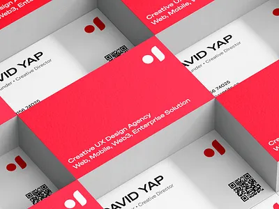 Zensite Business Card 2022 bitcoin brand identity branding business card business cards card cryptocurrency design agency design studio ethereum graphic design hiring identity design minimal name cards red trendy design web3
