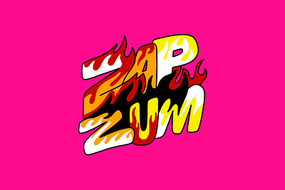 ZapZum brazil colorful illustration lettering music pabllo vittar procreate yann valber