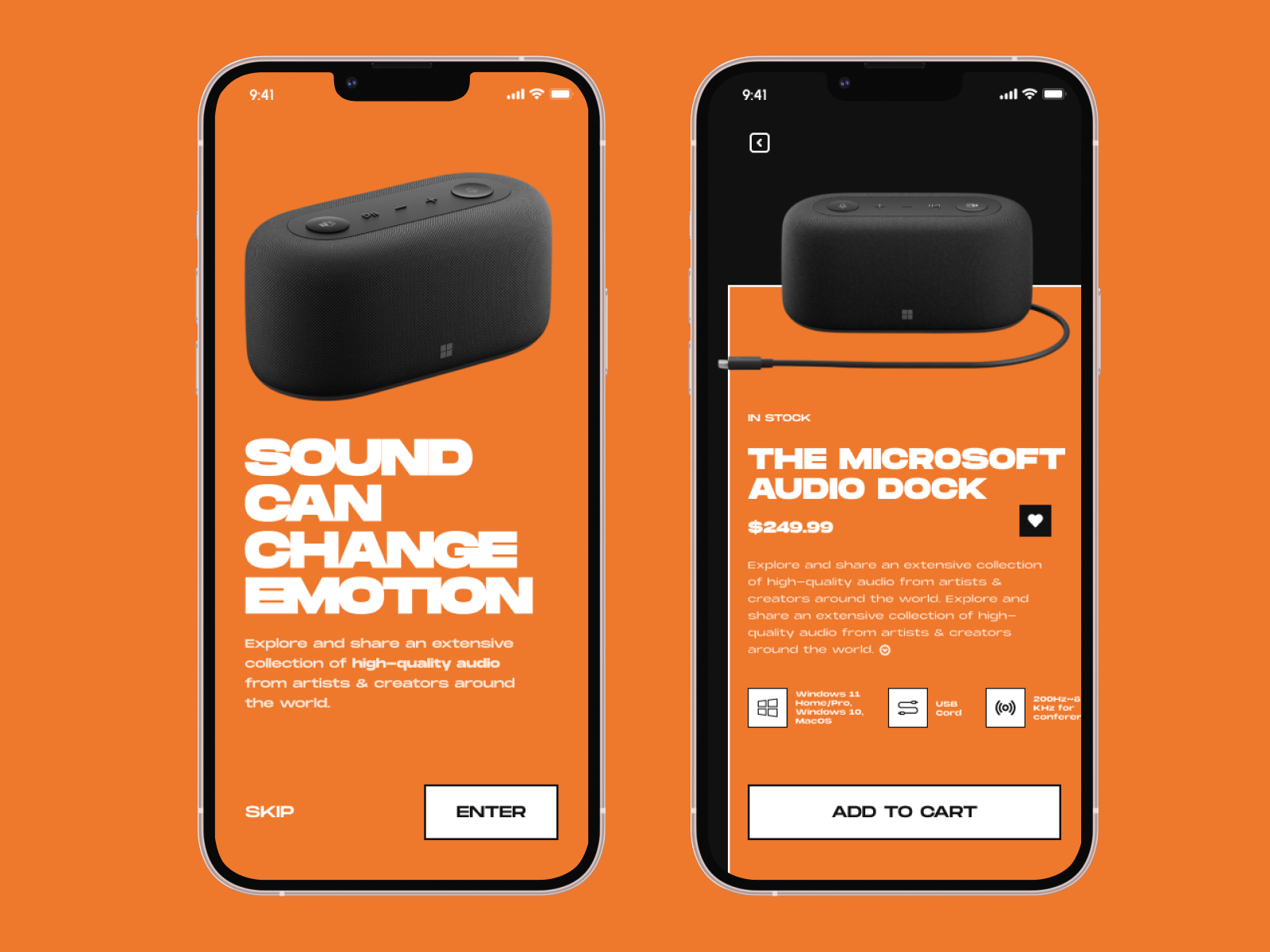 MSOFT Microsoft Audio Dock App Concept by Ferdous Islam on Dribbble