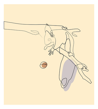 Little Cute Squirrel Sketch Line Art Drawing line drawing
