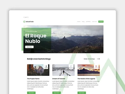 Travel blog design blog design travel ui webdesign
