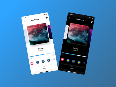 Music Player app branding dailyui design graphic design illustration logo ui ux vector