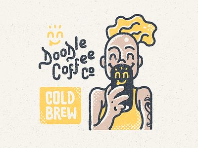 Doodle Coffee Co. - Cold Brew bean brew cafe caffeine cappucino coffee coffee bean coffee company coffees cold brew cup of joe decaf espresso frappucino hand drawn java joe latte mocha procreate