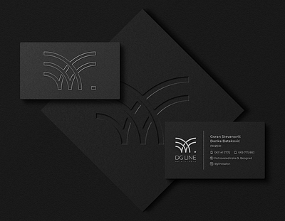 DG LINE Hair Studio Branding beauty center brand branding clean design hair salon illustration logo logo design typography vector