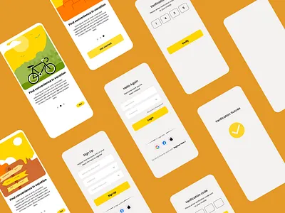 Login Page app brand branding design graphic design login logo register ui ux vector
