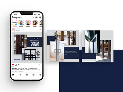 Instagram Post - SkyFrames adobe architect branding design graphic design instagram instagram post post social media