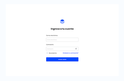 Login design minimal responsive ui web