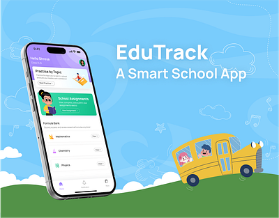 School App UI education learning mobile mobiledesign ui ux