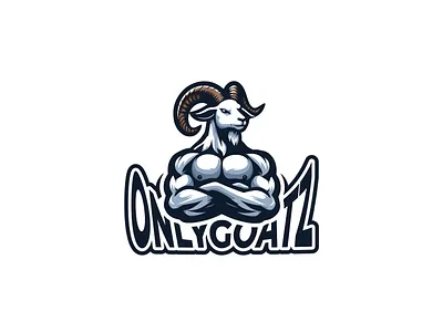 Strong Goat Esports Mascot Logo dynamic