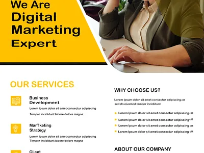 This is a Flyer card . branding design flyer card graphic design illustration logo tuhin ui
