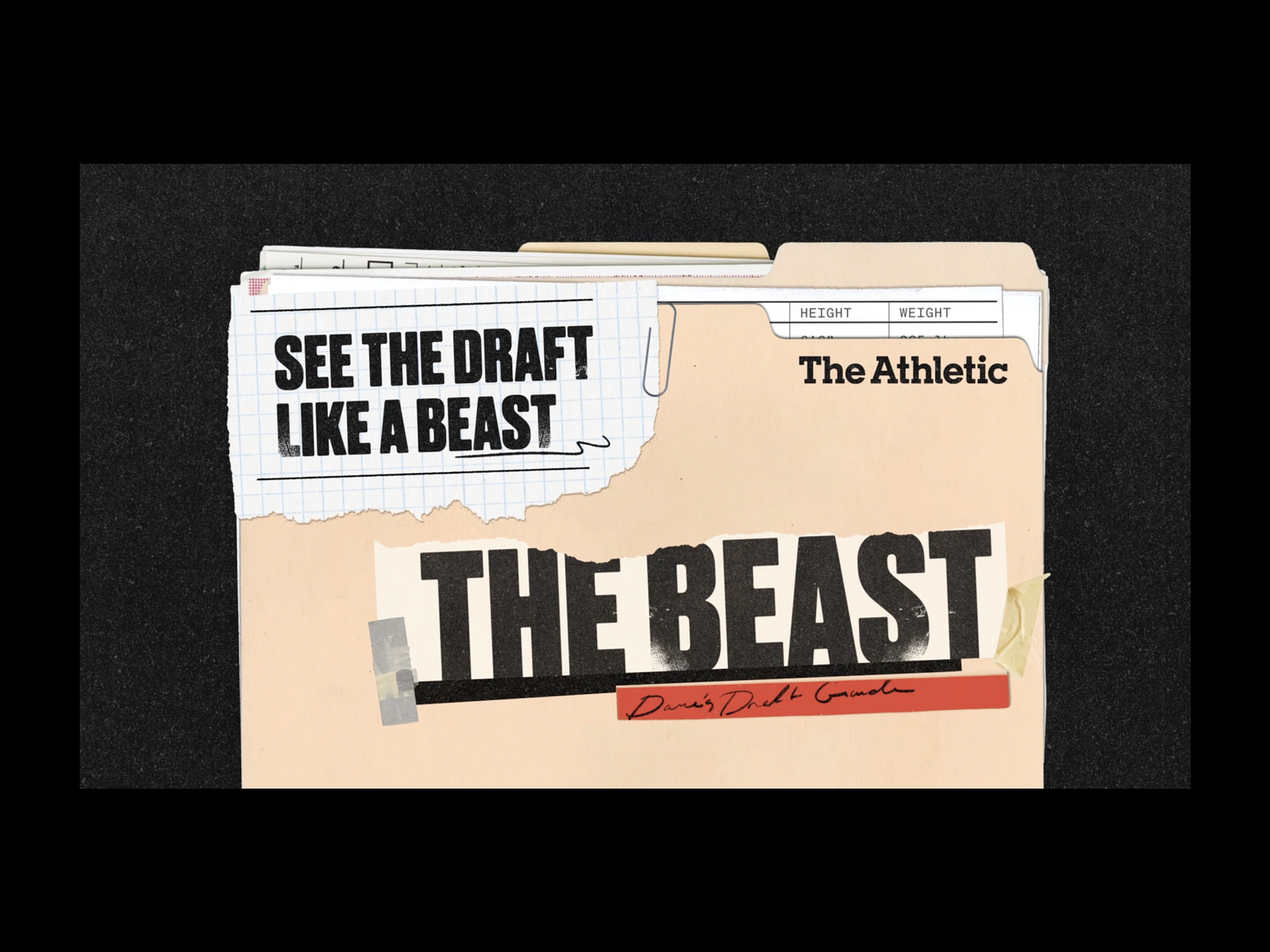 The Beast (NFL Draft) Video by The Athletic on Dribbble