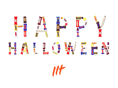 Happy Halloween animation branding letters movie seasonal web