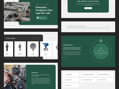 SOR, Inc. - Web Design graphic design green home page industrial layout ui ux web design website website design