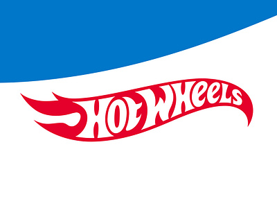 Hot Wheels Logo Circa 2010 Design by Bill Concannon branding classic logo design design graphic design hot wheels logo logo design socal