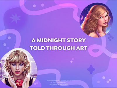 Taylor Swift Fan Art Project: A Midnight Story Told Through Art art digital art fan art illustration portrait taylor swift