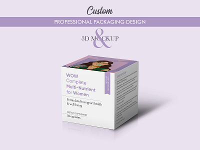 Multi-Nutrient for Women best multivitamin for women biocare female multinutrient box design box design ideas design label and box design label packaging labeldesign labels multi nutrient for women multi nutrient supplement package design packagedesign packages packaging box design templates packaging design packaging design examples