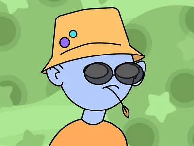 2D NFT Collection 👽 2d character 2d illustration character art character design design illustration nft nft art nft character nft collection nft design