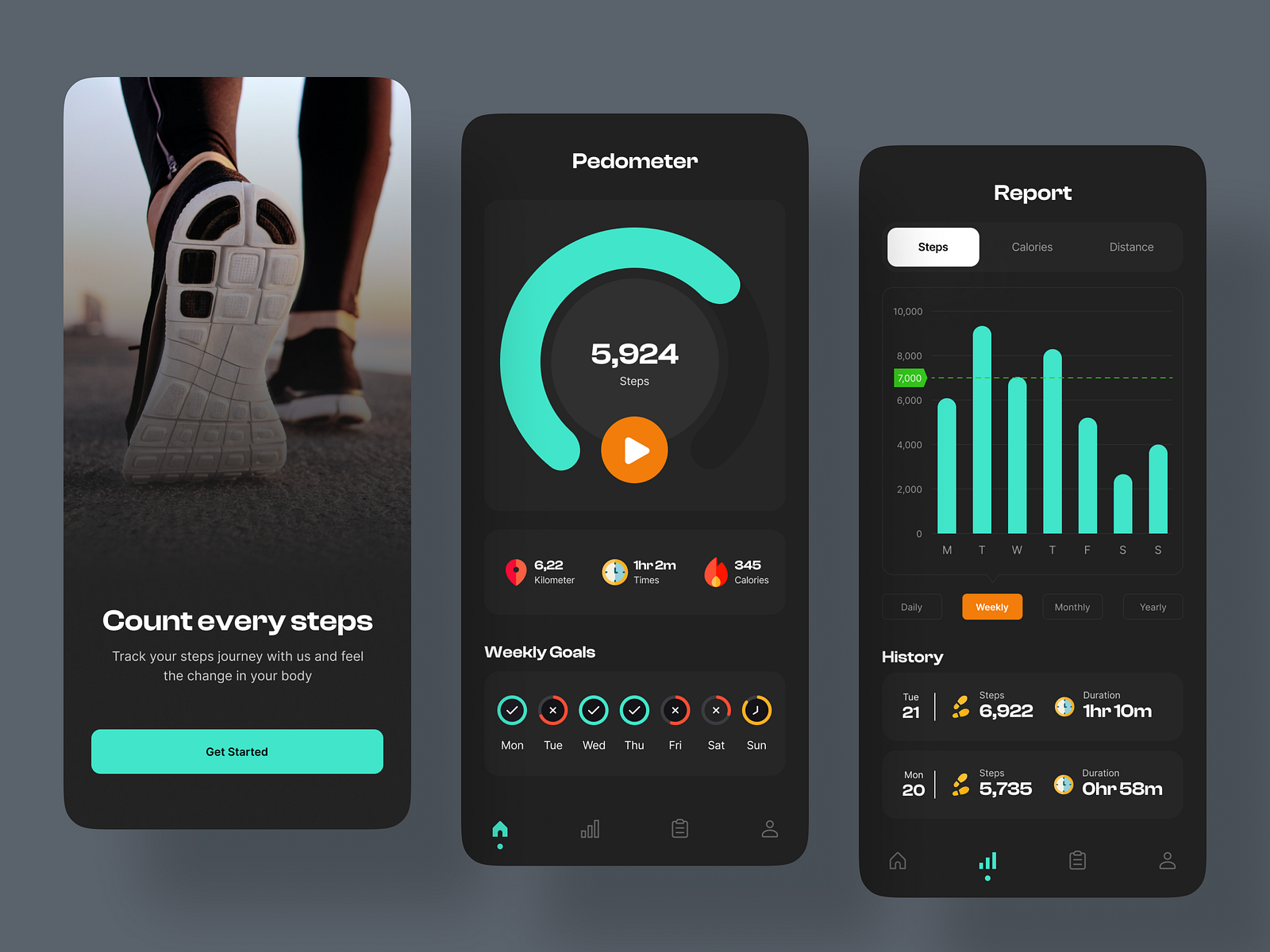 pedometer-app-design-by-rezha-aaron-for-kretya-studio-on-dribbble