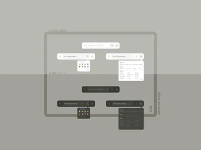 Search Bar Design, 2022 branding design frontend frontend design menu search searchbar ui uiux user interface