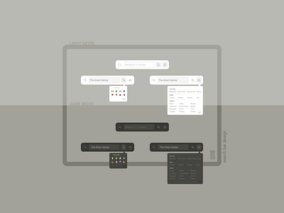 Search Bar Design, 2022 branding design frontend frontend design menu search searchbar ui uiux user interface