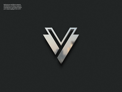 Y and Y Monogram Logo lettermark