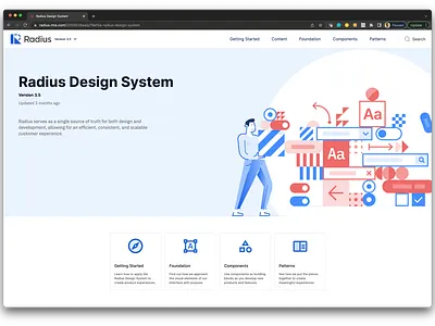 Designing consistent experiences for an entire suite of apps cross functional design system development enterprise principles ui