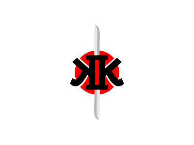 Double Katanas logo branding graphic design logo