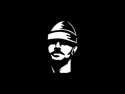 Beanie guy logo branding graphic design logo