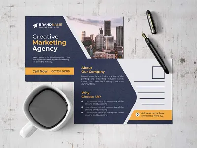 Corporate Business Postcard postcard