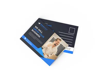 Postcard Design Template postcard