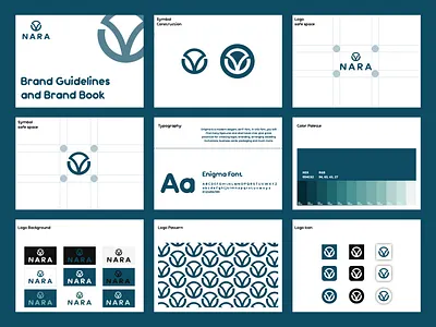 NARA - Brand Style Guidelines and Brandbook brand agency brand book brand guide brand guide identity brand guidelines brand identity brand manual brand style brand style guide brandbook branding color palette fashion logo brand guidelines fashion logo identity guidelines identity logo branding style guide typography visual identity