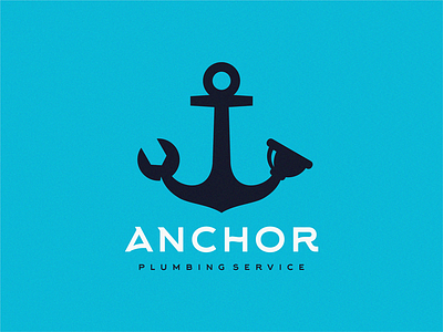 Anchor /plumbing service/ anchor logo plumbing service