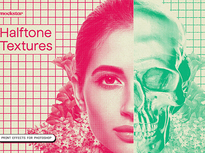 Halftone Textures for Photoshop