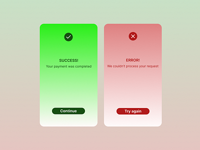 Flash Message daily daily ui 11 dailyui day11 error flash message success ui